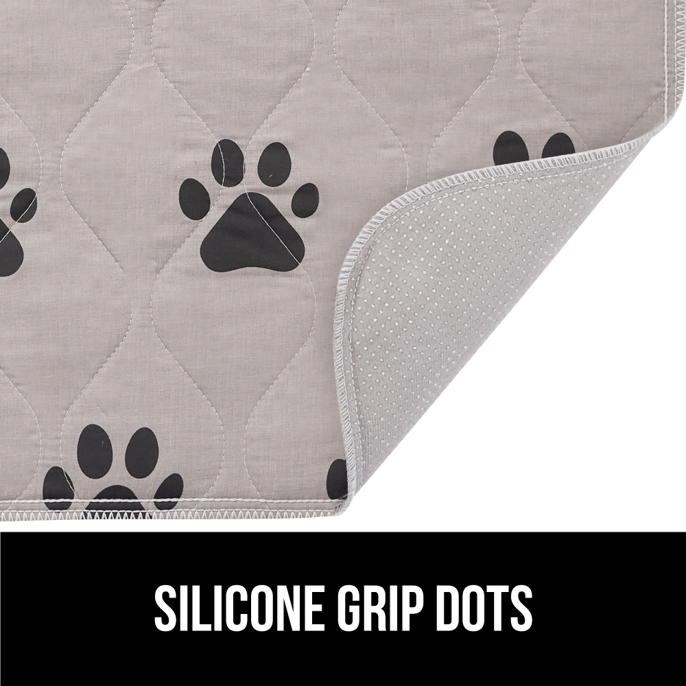 Gorilla Grip Waterproof Reusable Puppy Pee Pads, 34x21 Inch photo 4