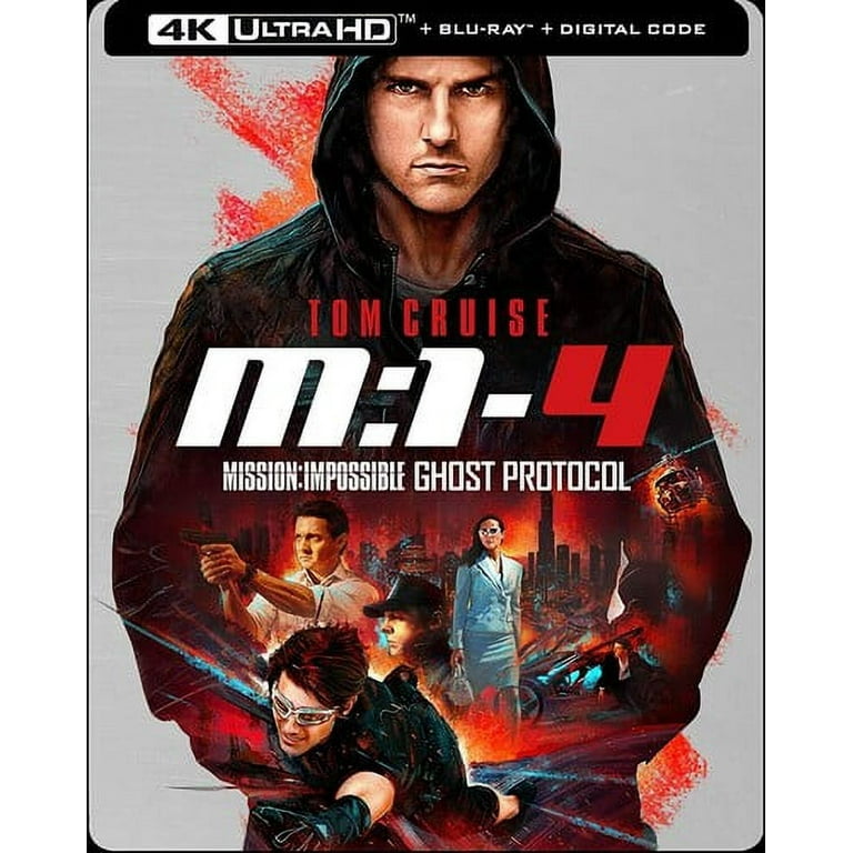 未開封 MISSION: IMPOSSIBLE GHOST PROTOCOL Mission: Impossible: Ghost Protocol (Steelbook) (4K Ultra HD