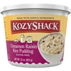 Kozy Shack Cinnamon Raisin Rice Pudding, 22 oz Tub