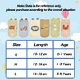 thumbnail image 4 of Toddler Non Slip Socks Baby Grip Socks 6 Pairs Toddler Ankle Socks with Grip Cute Animal Cartoon Anti Skid Socks for 0-5 Years Baby Boys Girls, 4 of 5