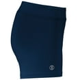 thumbnail image 5 of Holloway Sportswear S Womens PR Max Compression Shorts Navy 221338, 5 of 7