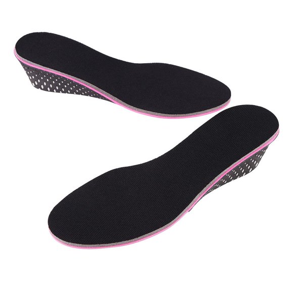 LYUMO Height Increase Insoles, EVA Heel Lift Insert Shoes Pad,Invisible Height Increase Elevator Insoles Shock Absorbing EVA Heel Lift Insert Shoes Pad