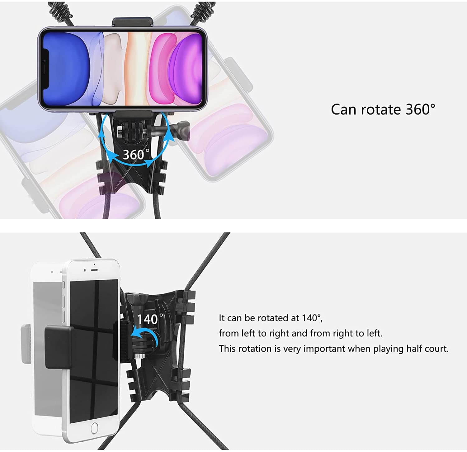 Buy Net/Fence Mount Camera Backstop Compatible with GoPro Action