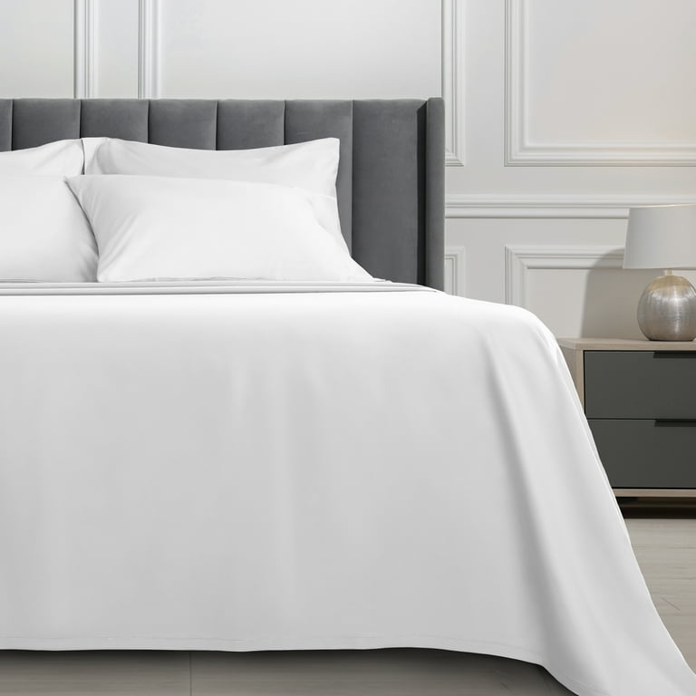 Serta 6-Piece 800 Thread Count White Cotton Rich Adult Bed Sheet