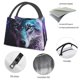thumbnail image 4 of Easygdp Purple Sky Wolf Bolsa de Almuerzo Insulada Reutilizable, Bolsa de Mano y Bandolera para Oficina, Trabajo, Viajes, 4 of 6