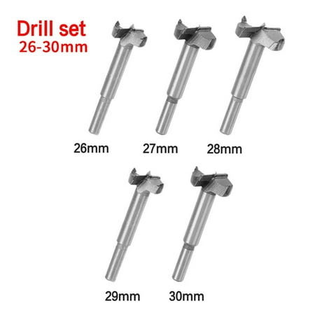 

Kehuoyezai High Speed Mini Adjustable Woodworking Drill Positioner Bit Accessories