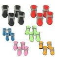 thumbnail image 5 of Visland 4Pcs Breathable Dog Boots, Outdoor Dog Shoes with Wateproof Anti-Slip Durable Sole，Puppy Paw Protector with Zips for Small Dogs Hiking Running Walking, 5 of 7