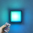 thumbnail image 2 of Outdoor Wall Sconce 5W RGB LED Remote Control Glareless Warm Light High Brightness Durable Waterproof Outdoor Wall Light, 2 of 5