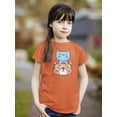 thumbnail image 2 of Cute Cat And Tiger Stack T-Shirt Juniors -Image by Shutterstock,  x-Small, 2 of 4