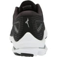 thumbnail image 3 of Mizuno Men's Wave Rider 25 Waveknit™ Running Shoe, Size 9, Obsidian-Quarry (9P9u), 3 of 8