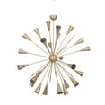 thumbnail image 2 of Stilnovo Style 32 Arm 24 Light Mid Century Brass Sputnik chandelier light Fixture, 2 of 6