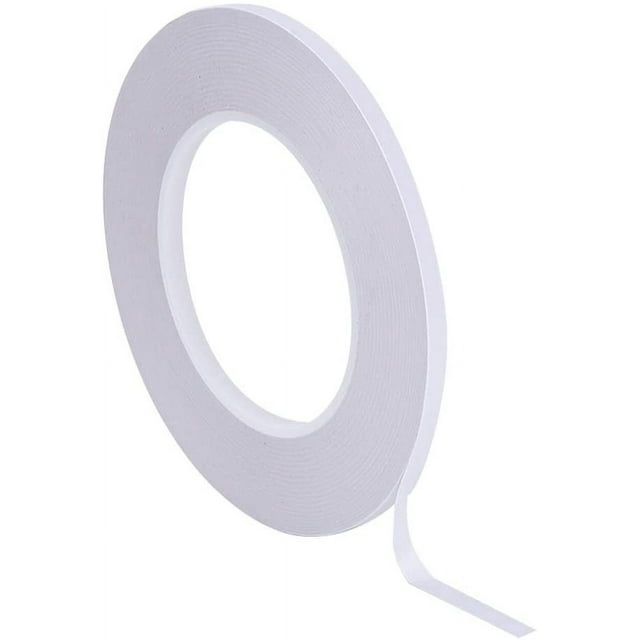 Double Sided Adhesive Tape (43 Yards) for Gifts, Photos, Documents, Wallpaper, Scrapbooking, Crafts, Ribbon, Cards and Boxes (1/5 Inch)