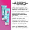 thumbnail image 2 of Kit Nefertiti Shampoo y Mascarilla Sulfa Free Sin Sal Sin Sulfatos Sin Parabenos para Cabello Teñido y Procesado, Ideal para Alaciado Permanente, Luces y Mechas, Cuidado Capilar Profesional, 2 of 7