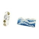 thumbnail image 5 of Espejo de pared,Espejo decorativo nórdico para colgar en la pared,Alfombra de área,Alfombra de área para sala de estar,dormitorio,alfombra ondulada flocada,Alfombra de baño Ocean Rug, 5 of 8