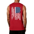 thumbnail image 4 of 4th of July Shirts for Men Muscle Tank Tops Sleeveless Graphic American Flag Beach Hawaiian T-Shirts, 4 of 4