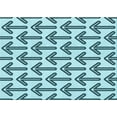 thumbnail image 1 of Ahgly Company Indoor Rectangle Patterned Aquamarine Stone Green Area Rugs, 7' x 9', 1 of 6