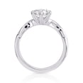 thumbnail image 2 of Empire Jewel 1.8 Ct Round Cut Lab-Created Simulated Diamond Ring - 14K White Gold Over Prong Setting - Perfect Christmas, Anniversary, Birthday Gift for Women's - Engagement Wedding Rings, 2 of 6