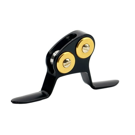 Fishing Rod Guide Roller Boat Trolling Rod Repair With Tip Guide Fishing Goods Black Gold Zkxg4#
