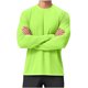 thumbnail image 4 of pstuiky camisas de hombre de manga larga, Protector solar de color sólido para hombre, transpirable, de manga larga. Tops de hombre m, 4 of 9