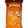 thumbnail image 2 of CJ Vitner's Tangy Triple Cheese Flavored Potato Chips, 8.5 Oz., 2 of 4