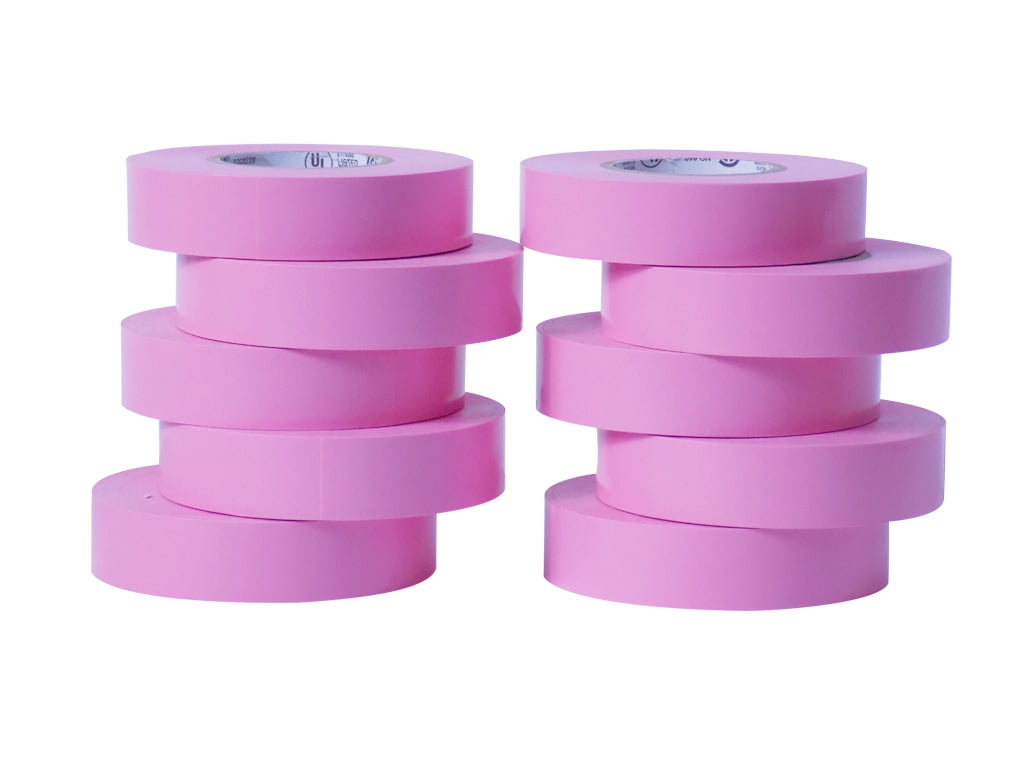 WOD EL-766AW Professional Grade General Purpose Pink Electrical Tape UL//CSA listed core Utility Vinyl Rubber Adhesive Electrical Tape: 3//4in X 66ft Pack of 1 - Use At No More Than 600V /& 176F