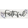 thumbnail image 2 of Boyer, Susie 14x7 Gold Ornate Wood Framed with Double Matting Museum Art Print Titled - Faithful till the End, 2 of 4