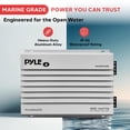 thumbnail image 2 of Amplificador marino Pyle Hydra Elite Series, 400 W, 2 canales, resistente al agua, 2 of 7