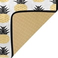 thumbnail image 5 of Kitchen Rugs Tropic Fruit Pineapple Design Non-Slip Soft Kitchen Mats Bath Rug Runner Doormats Carpet for Home Decor, 39" X 20", 5 of 5