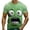 Light Green, variant on Mens Funny Face Expression Short Sleeve T Shirt Novelty Casual Top,Purple,SIZE:XXXL