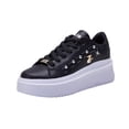 thumbnail image 2 of Tenis Dama Plataforma Moda Estoperoles Metálicos, 2 of 4