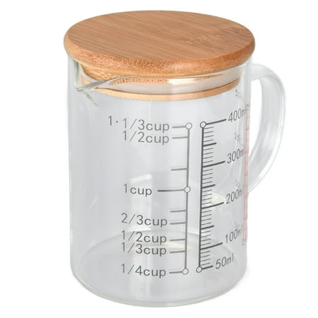 

Coffee Cups Comfortable Grip Glass Measuring Cup Borosilicate Glass For Home For Coffee Shop For Kitchen 400ml 500ml 600ml 1000ml