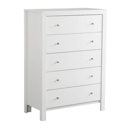 Glory Furniture Burlington Chest in White Color