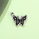 thumbnail image 1 of Pulsera de mariposa de diamantes de colores, cadena para clavícula, tobillera, joyería femenina, colgante, aleación que retiene el color UV, accesorios de galvanoplastia, 1 of 6