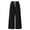 Black, variant on SDNall Girls Wide-leg Sweatpants, Toddler Solid Color Loose Fit Casual Trousers with Side Pockets, Fall Winter Daily School Activewear Long Pants 5-15 Years