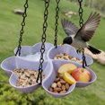 thumbnail image 2 of Type Outdoor Bird Feeder Plastic Construction Feeding Ports Weatherproof Design For Finches, 2 of 9