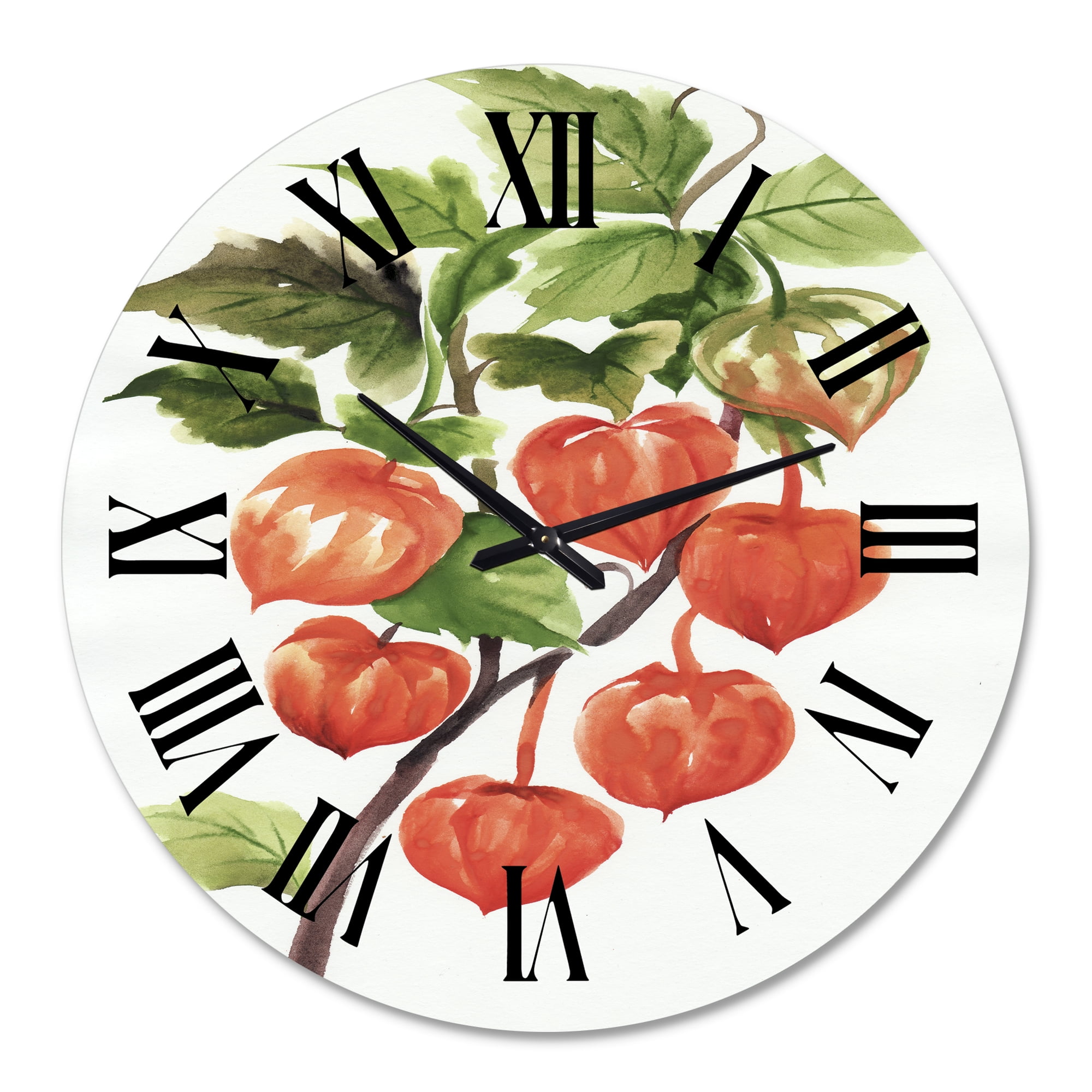 Designart 1 in Quartz Traditional Wall Clock