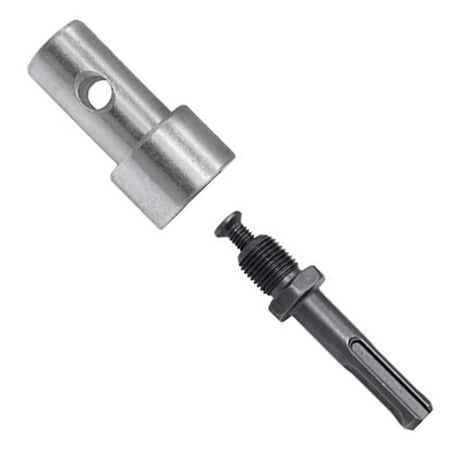 

Ksruee Garden Auger Drill Adapter Thread Keyless Drill Chuck Adapter Electric Drill to Earth Auger Connector Tool Round Shank top sale