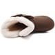 thumbnail image 2 of Bonitos botines de nieve planos con lazo para mujer, botas cortas de invierno antideslizantes con punta redonda y piel cálida Ormromra WMZL-67-4, 2 of 3