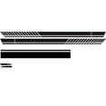 thumbnail image 2 of Walbest Universal Car Auto Sporty Racing Stripe Sticker Set, 2 Pack Rearview Mirror Stickers + 1Pack Car Hood Sticker + 2 Pack Car Body Stickers, 2 of 7