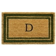 thumbnail image 5 of Momentum Mats Sage Green Border Monogram Doormat (1'6 x 2'6), 5 of 5