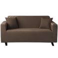 thumbnail image 1 of English sofa cover Solid Color Jacquard Fabric sofa cover All-in-One Universal sofa cover, 1 of 5