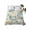 Multicolor, variant on Spring Meadow Blooms King Size Flat Sheet, Wrinkleproof & Fadeproof Cooling Flat Bed Sheet Only, Teal Yellow Botanical Breathable Soft Bedding Top Sheets 105 x 98 Inches