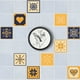 thumbnail image 3 of 20 adhesivos para azulejos de suelo, adhesivos decorativos para pared, 10,2 x 10,2 cm, autoadhesivos D 15x15cm, 3 of 8