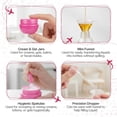 thumbnail image 6 of 16 Pack Travel Bottles - Travel Essentials Toiletries - TSA Approved Size - Empty Plastic Bottles with Sticker Sheet, Funnels, Spray Bottle & Carry - Shampoo, Lotion, Oil & Sanitizer, 6 of 9