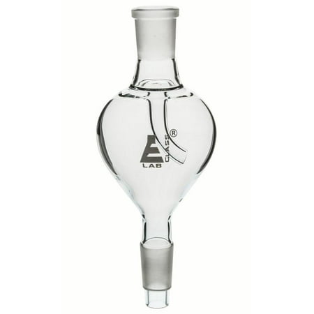 Splash Head, Vertical Pear Shape, Socket Size 14/23, Cone Size 14/23, Borosilicate Glass - Eisco Labs