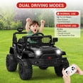 thumbnail image 4 of CazToi Camión Infantil 12V 4x4 Control Remoto Bluetooth Luces LED Ruedas EVA, 4 of 8