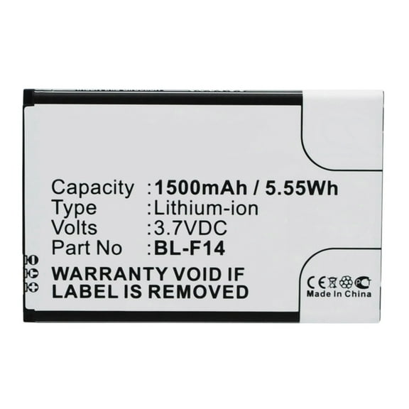Batteries N Accessories BNA-WB-L3532 Cell Phone Battery - Li-Ion, 3.7V, 1500 mAh, Ultra High Capacity Battery - Replacement for PHICOMM BL-F14 Battery