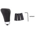 thumbnail image 2 of DYNWAVECA  Manual 5 Gear Stick Knob Cover Handle er Lever - Black, 2 of 10