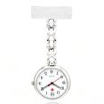 thumbnail image 1 of Enfermeras De La Aleación De Marcar El Bolsillo De Analógico Reloj De Plata Enfermera Blanco Sunnimix Reloj de bolsillo, 1 of 6