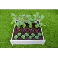 thumbnail image 3 of Vita Classic 48"L x 48"W x 11"H Vinyl Hudson Raised Garden Bed, White, VA68237, 3 of 8